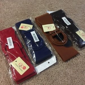 XL Elastic Belts (set of four)